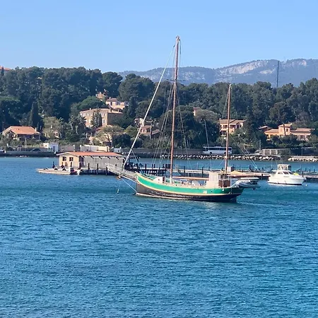 Appartamento Calme 4 Personnes 400 M De La Sur La Presqu'ile De St Mandrier Proche Toulon